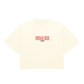 Believe In Your Boundless Potential Oversized T-Shirt - Creme