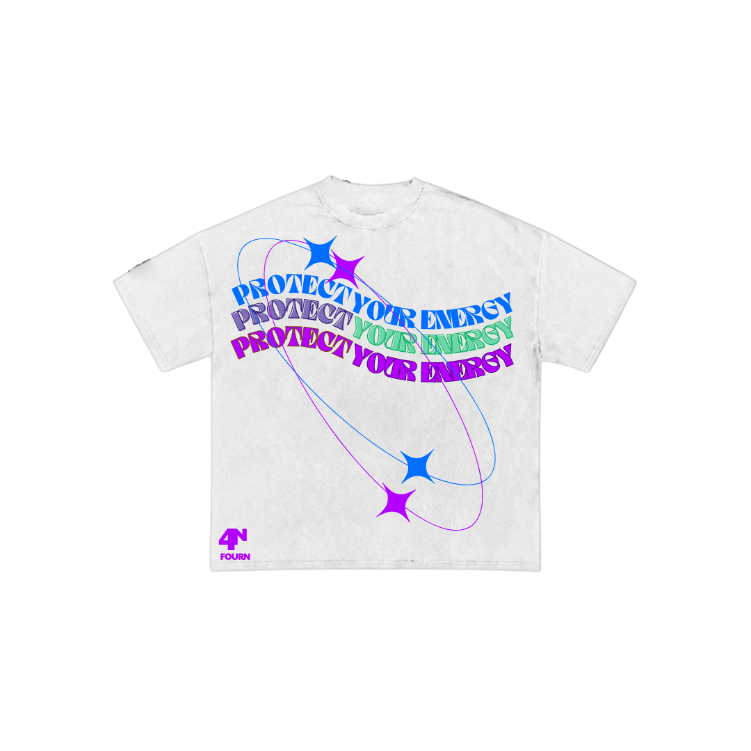 FOURN "Protect Your Energy" (White) Limited Drop