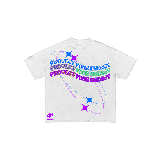 FOURN "Protect Your Energy" (White) Limited Drop