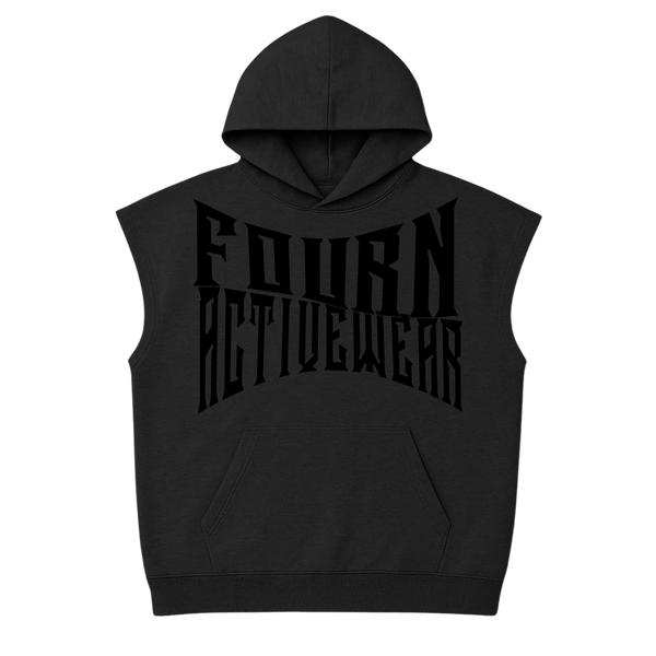 FOURN ACTIVEWEAR SLEEVELESS HOODIE