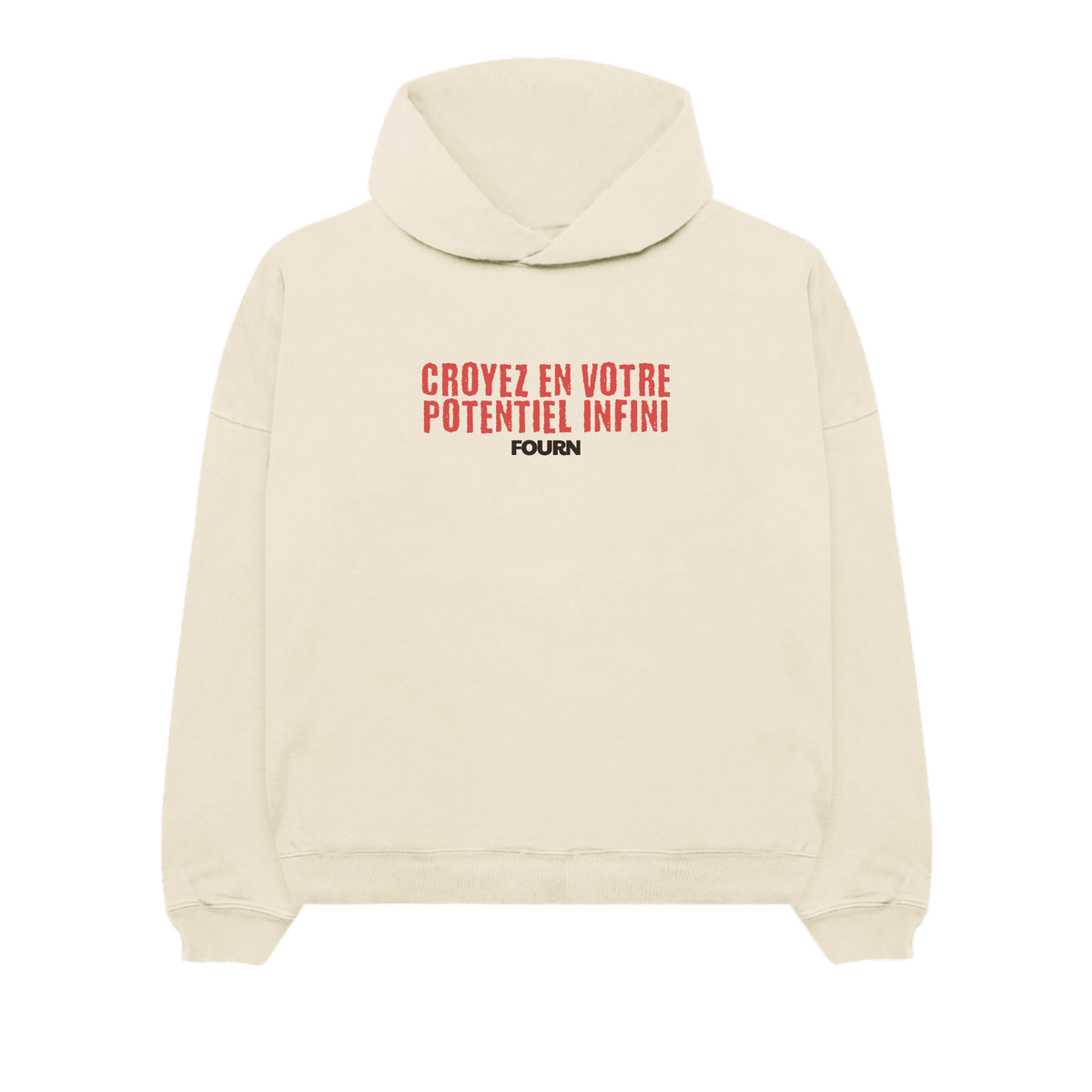 Believe In Your Boundless Potential Plush Hoodie