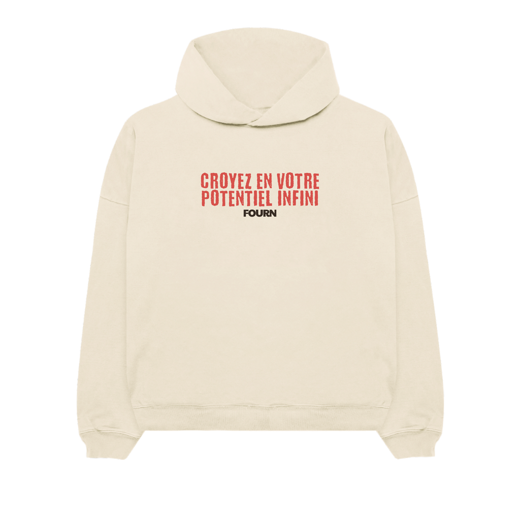 Believe In Your Boundless Potential Plush Hoodie