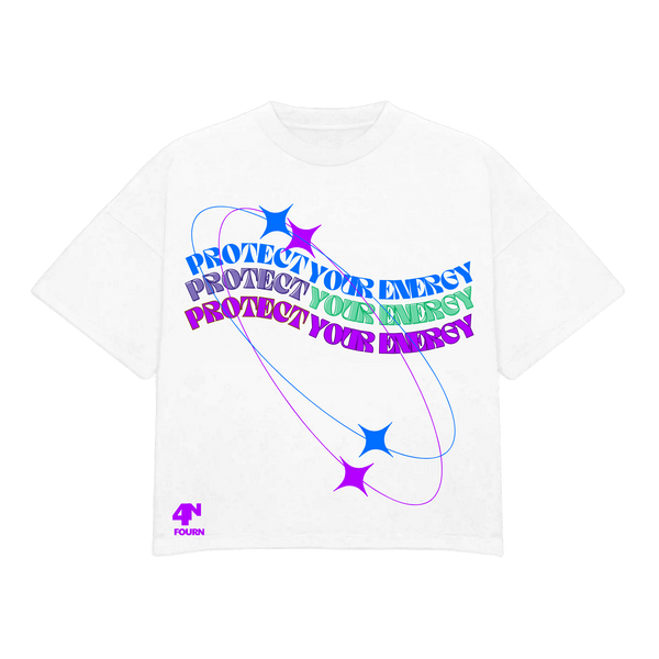 FOURN "Protect Your Energy" (White) Limited Drop