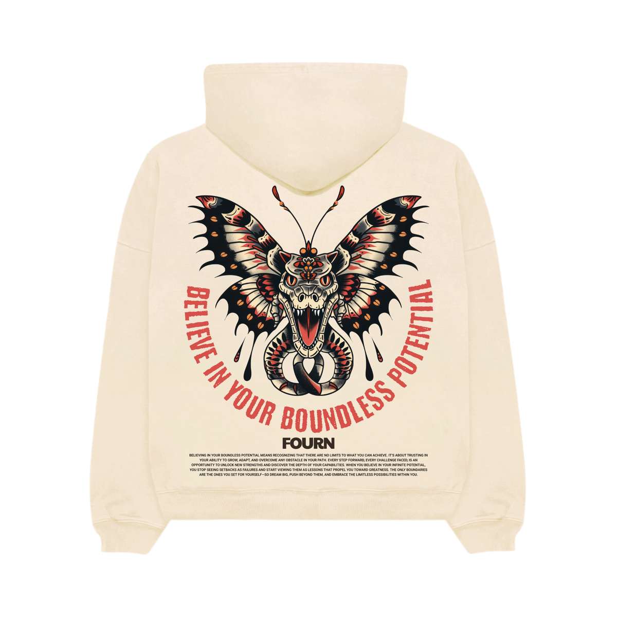 Believe In Your Boundless Potential Plush Hoodie