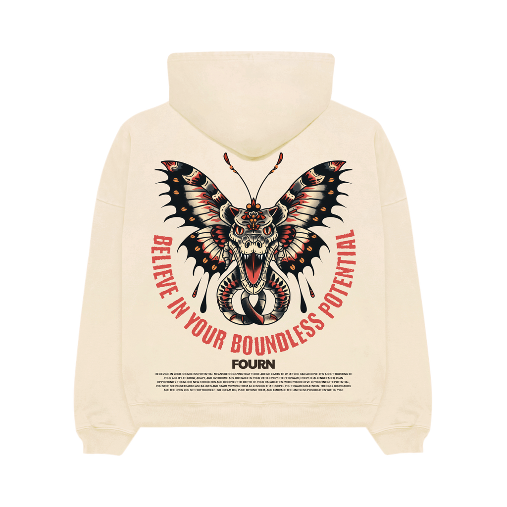 Believe In Your Boundless Potential Plush Hoodie