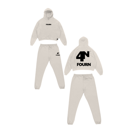 FOURN "Originals" Hoodie + Jogger Set (Stone)