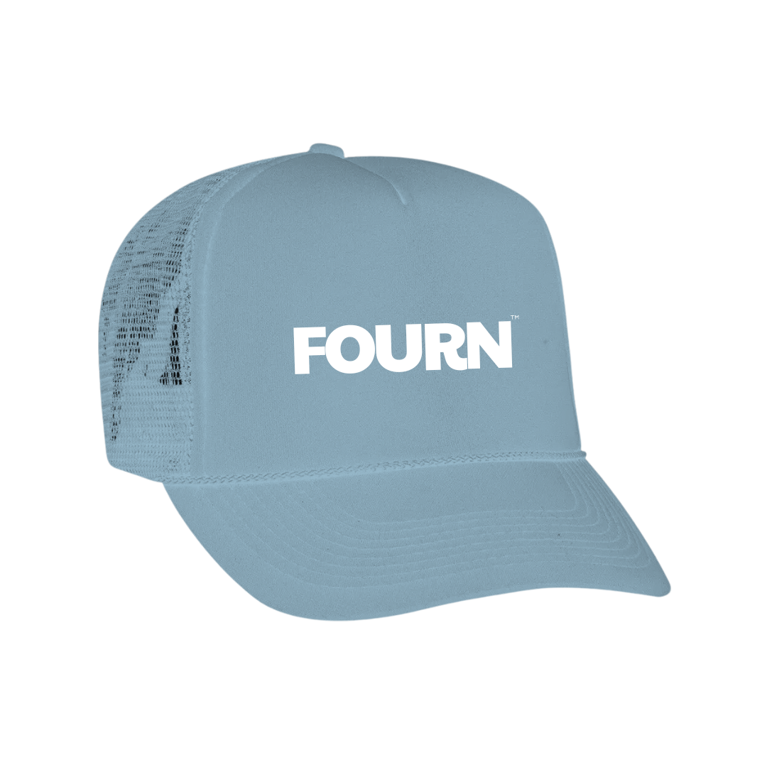 FOURN Originals Trucker Hat (Sage Blue)