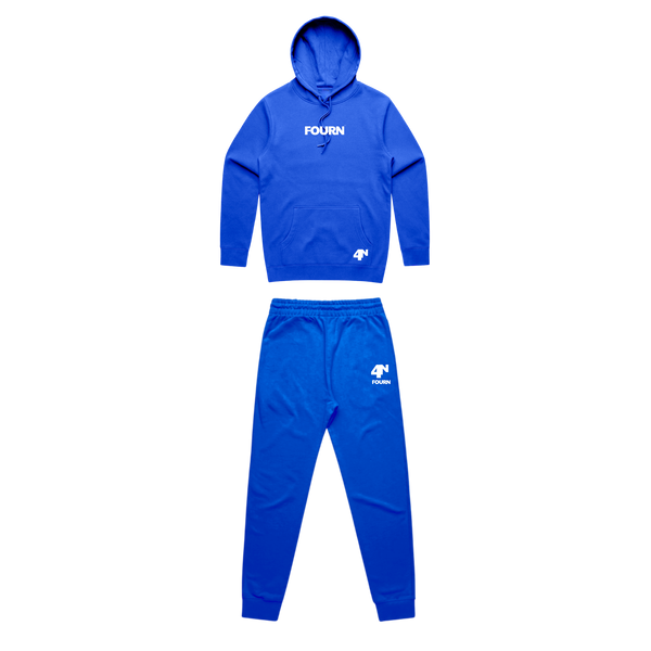 FOURN "Originals" Hoodie + Jogger Set (Blue)