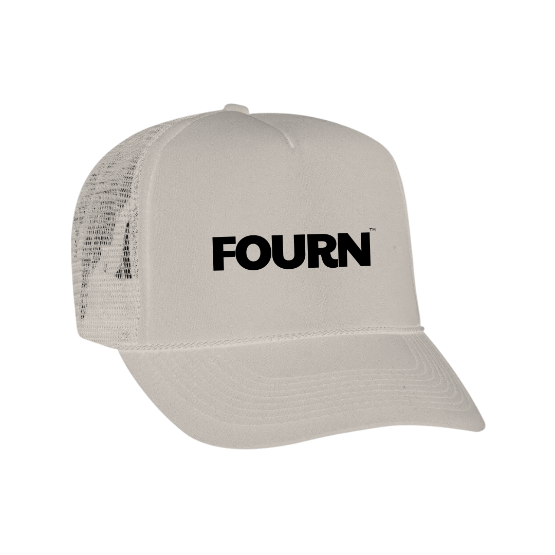 FOURN Originals Trucker Hat (Creme)