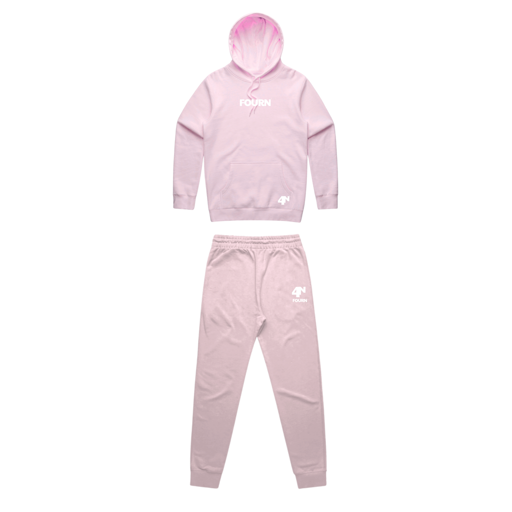 FOURN "Originals" Hoodie + Jogger Set (White)