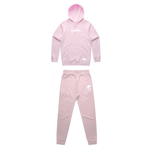 FOURN "Originals" Hoodie + Jogger Set (Pink)