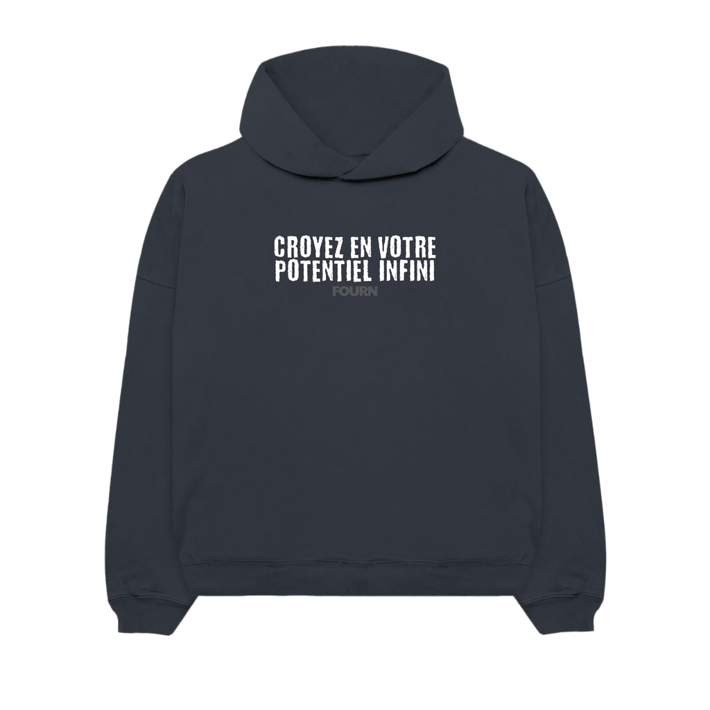 Believe In Your Boundless Potential Plush Hoodie