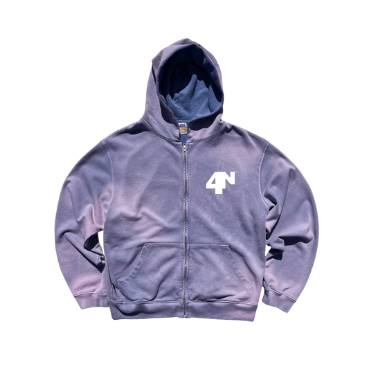 Rugged Lavender Zip Up  - Fall Collection