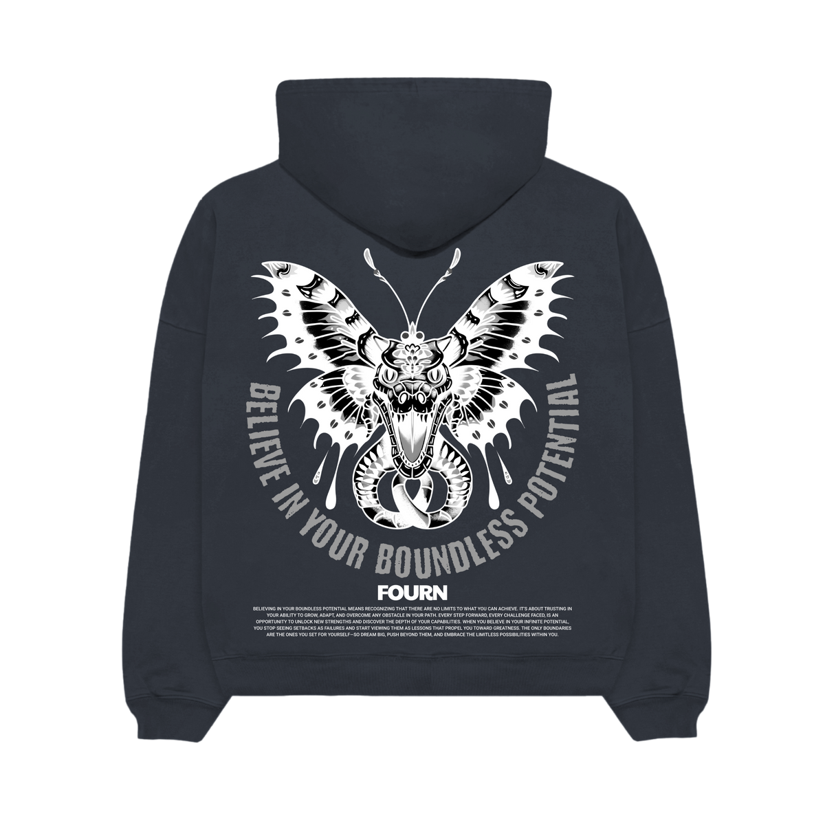 Believe In Your Boundless Potential Plush Hoodie