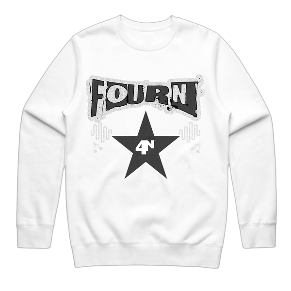Stardom Crew Neck - Fall Collection (White)